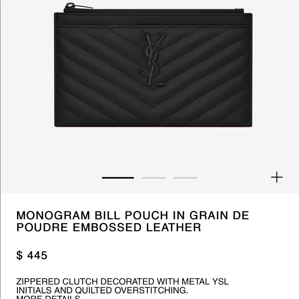 Saint Laurent Bill Pouch Wallet